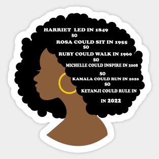 Strong Black Women Sticker